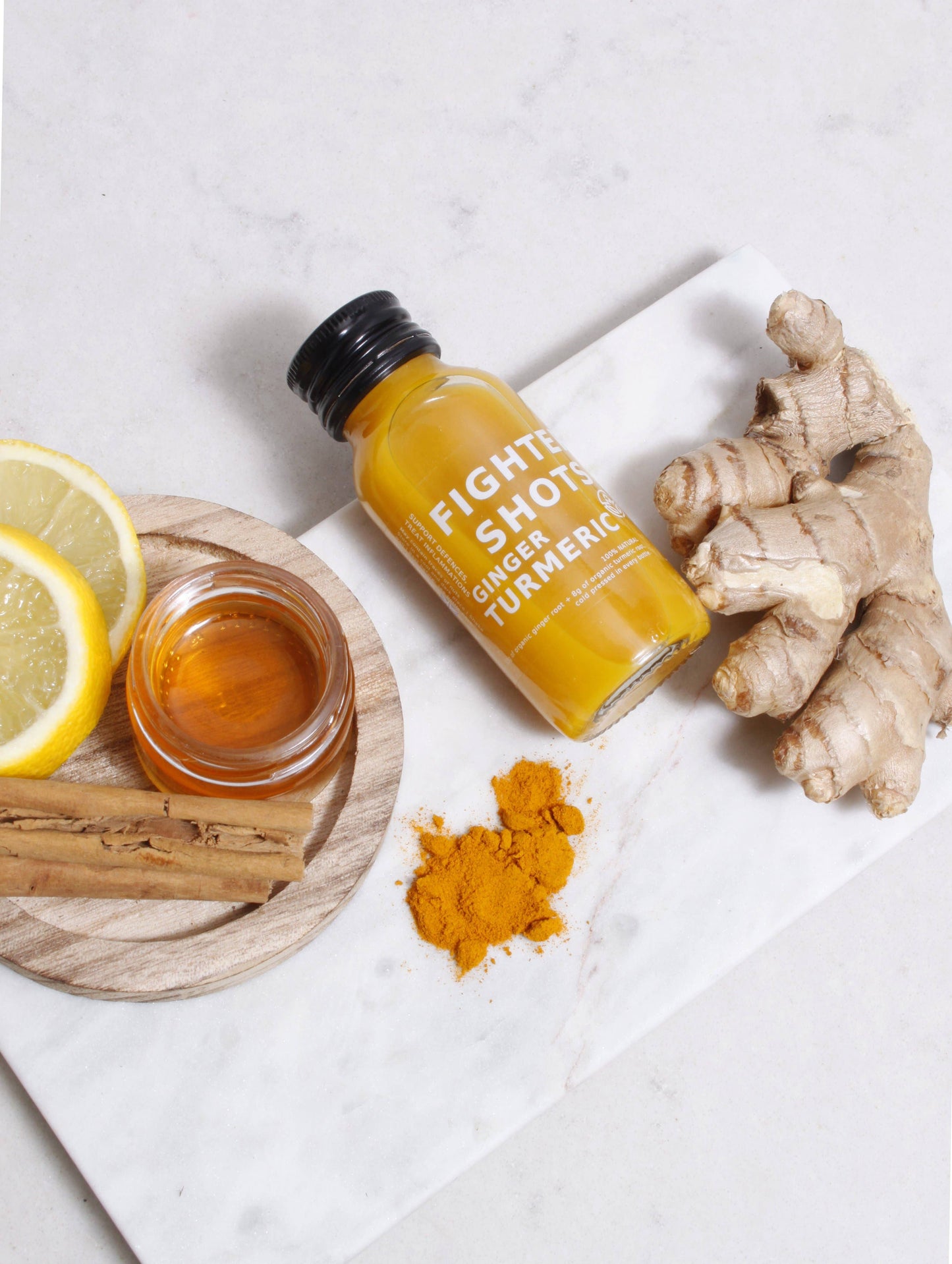 Fighter Shots Ginger + TURMERIC  6 or 12x 60ml