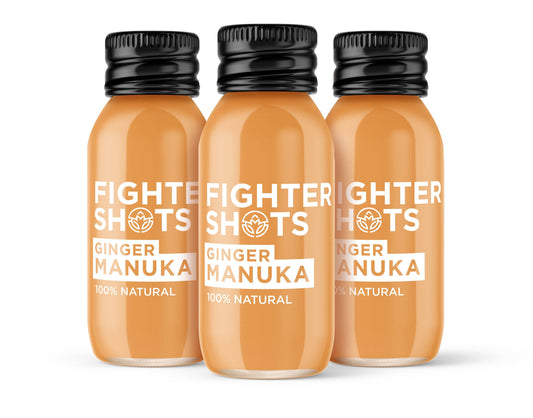 Ginger + Manuka Honey 6 or 12x 60ml