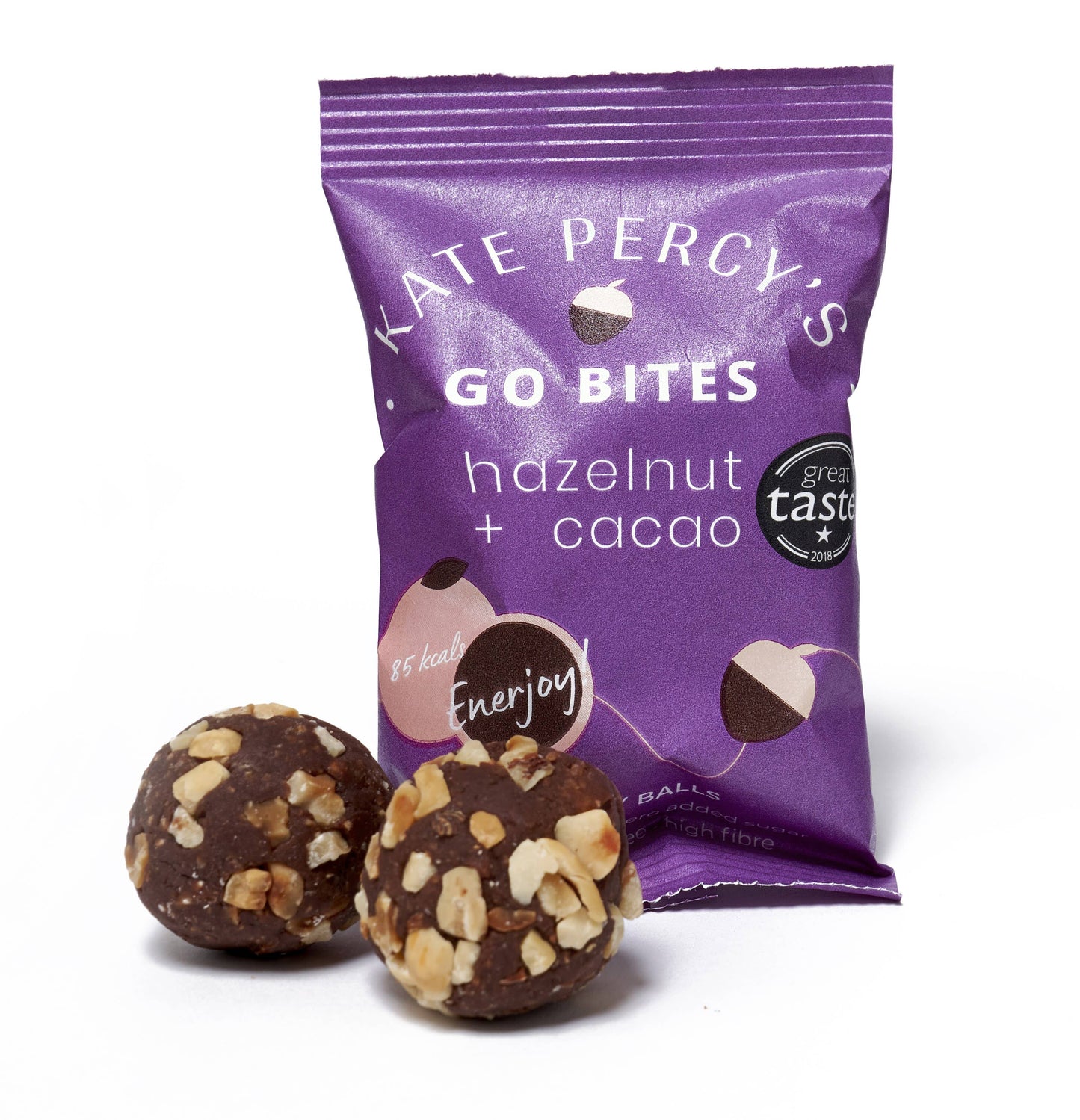 Kate Percy's Go Bites Hazelnut & Cacao - 1 x 12