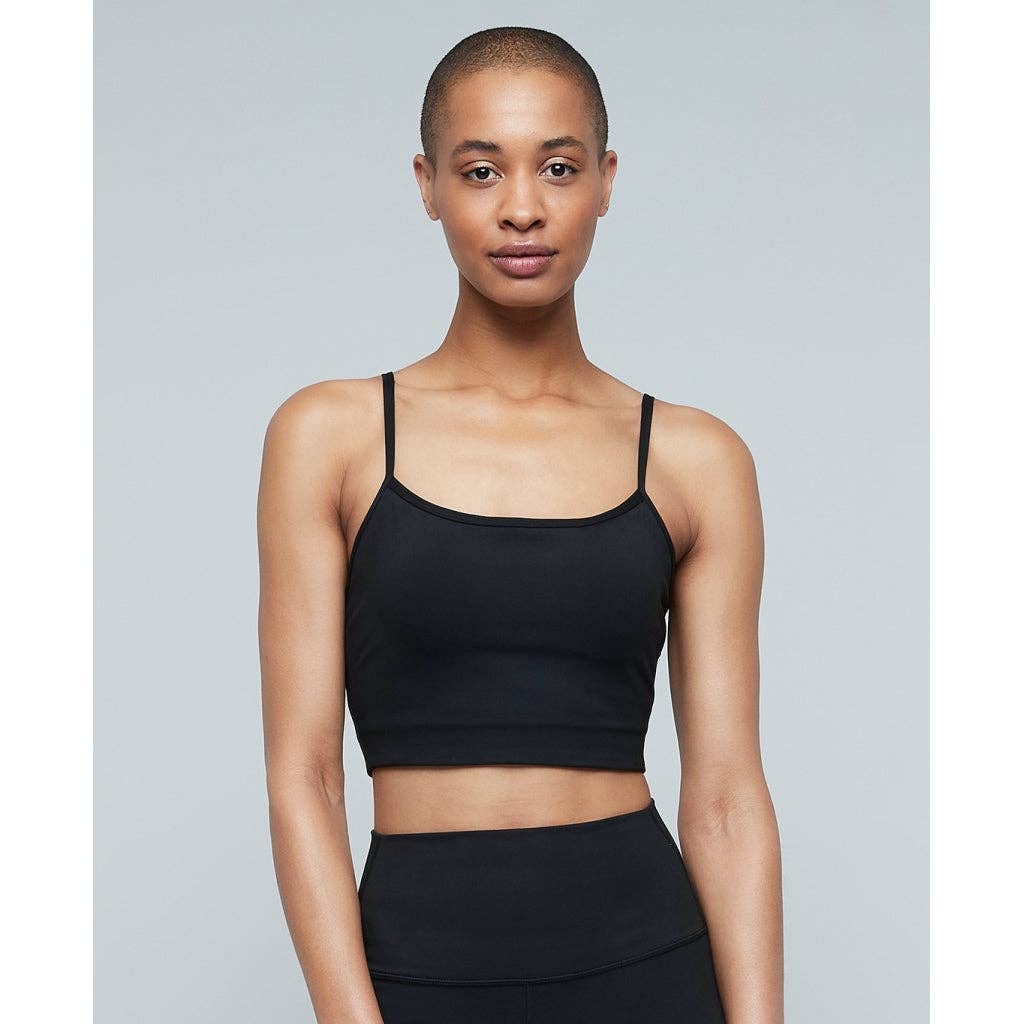 Lunar Luxe Bra Top - Black Iris